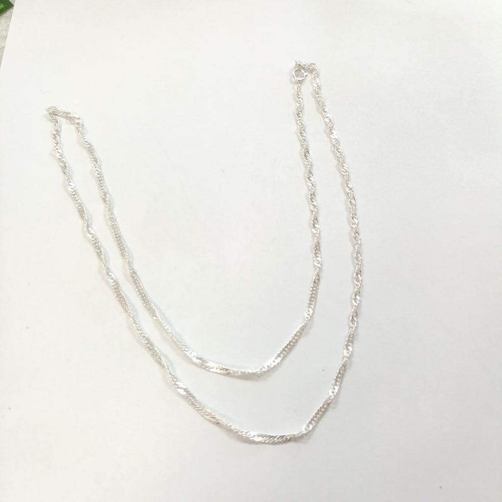 CADENA MEDIO TZL PLATA .925 55 CM 4.12 GR (NUEVO)