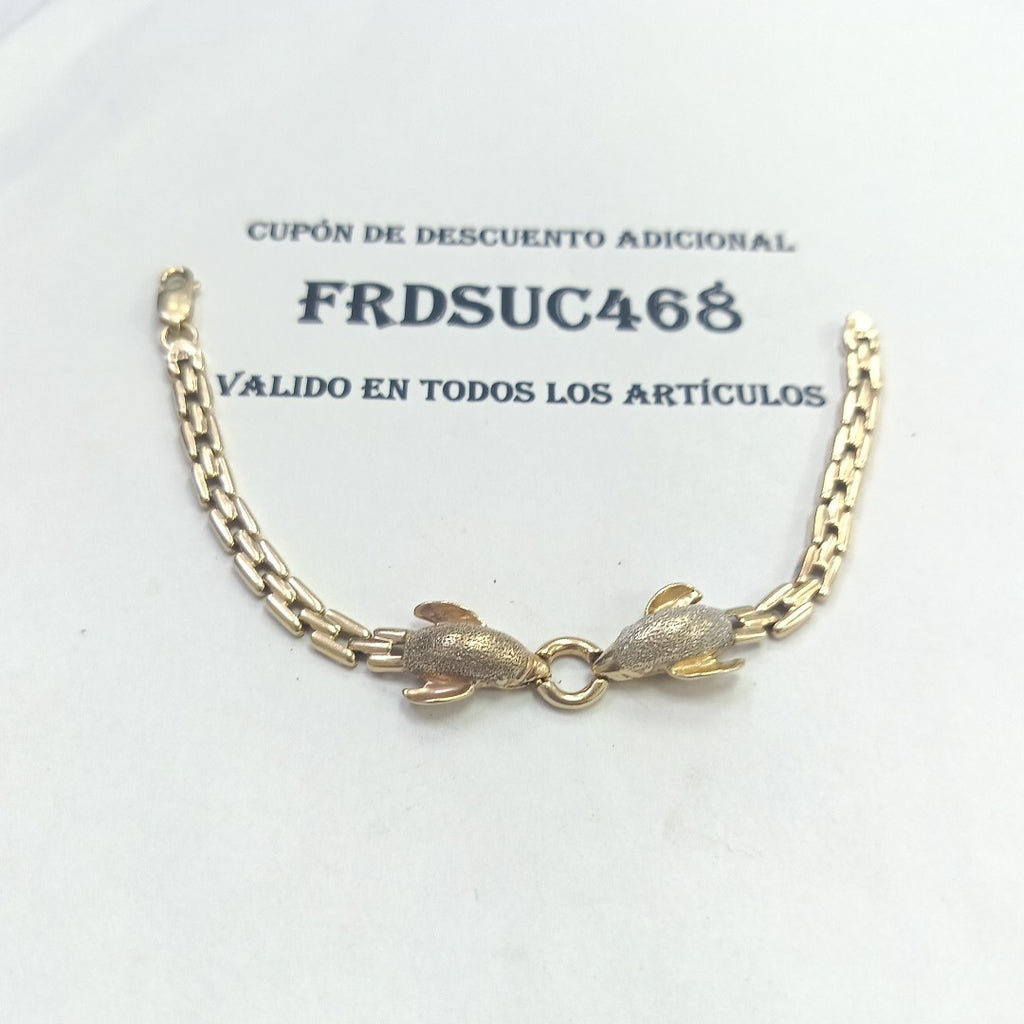 PULSERA ORO 14 K 14.4 GRMS (SEMINUEVO)