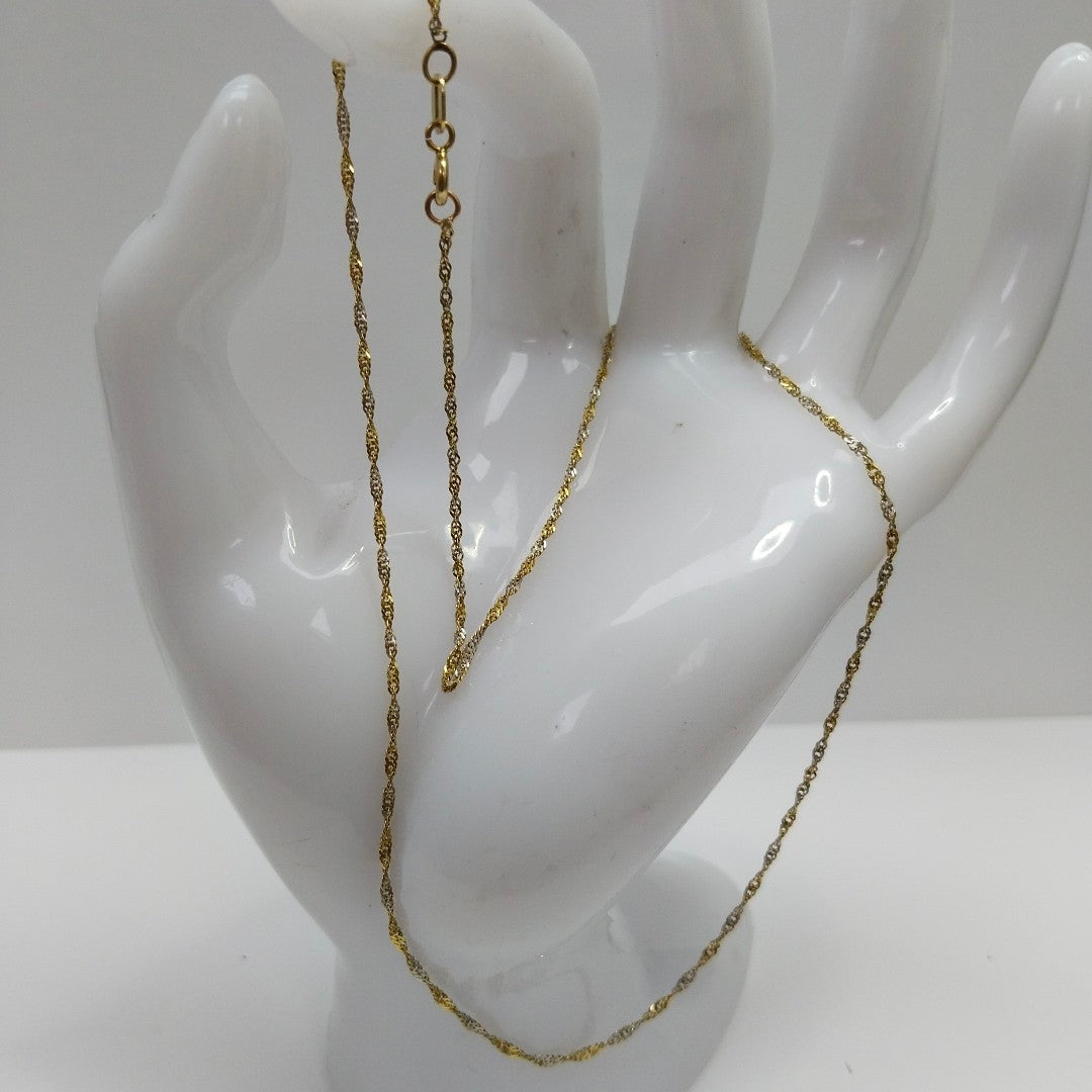CADENA ORO 10 K 1.5 GRMS (SEMINUEVO)