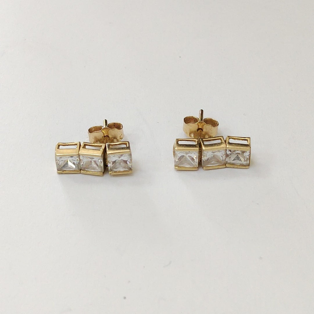 BROQUELES PAR ORO 14 K 2.3 GRMS (SEMINUEVO)