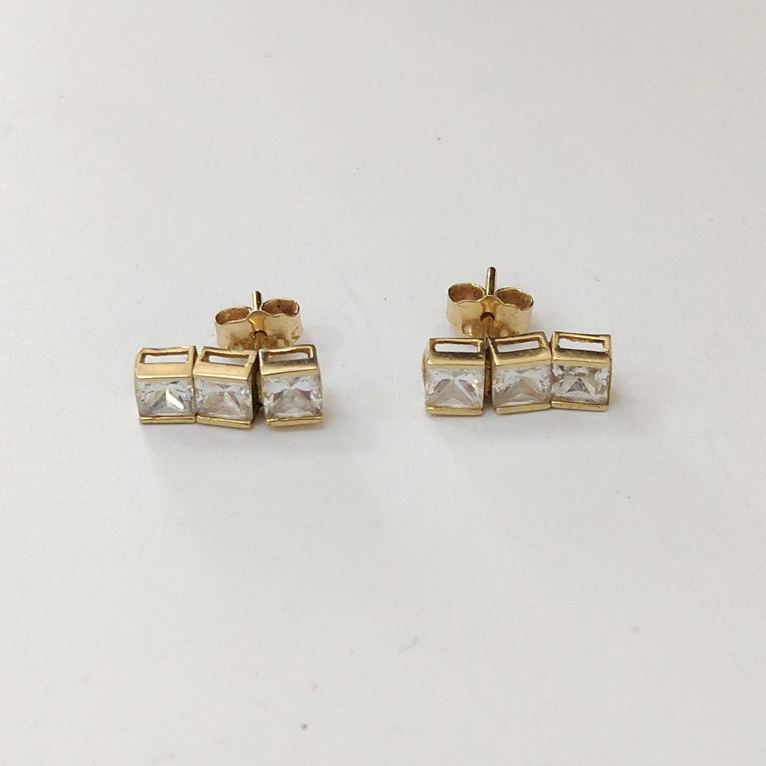 BROQUELES PAR ORO 14 K 2.3 GRMS (SEMINUEVO)