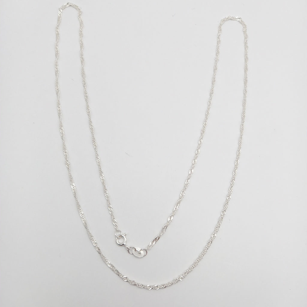 CADENA MEDIO TORZAL PLATA .925 60 CM 2.73 GR (NUEVO)