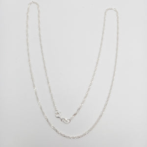 CADENA MEDIO TORZAL PLATA .925 60 CM 2.73 GR (NUEVO)