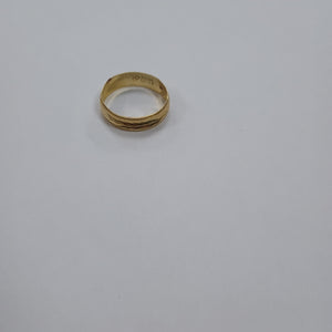 ARGOLLA ORO 10 K 1.5 GRMS (SEMINUEVO)
