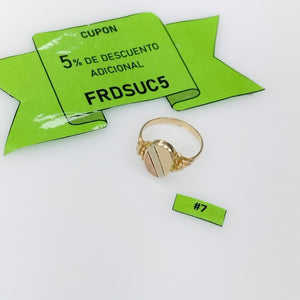 ANILLO ORO 10 K 1.8 GRMS (SEMINUEVO)