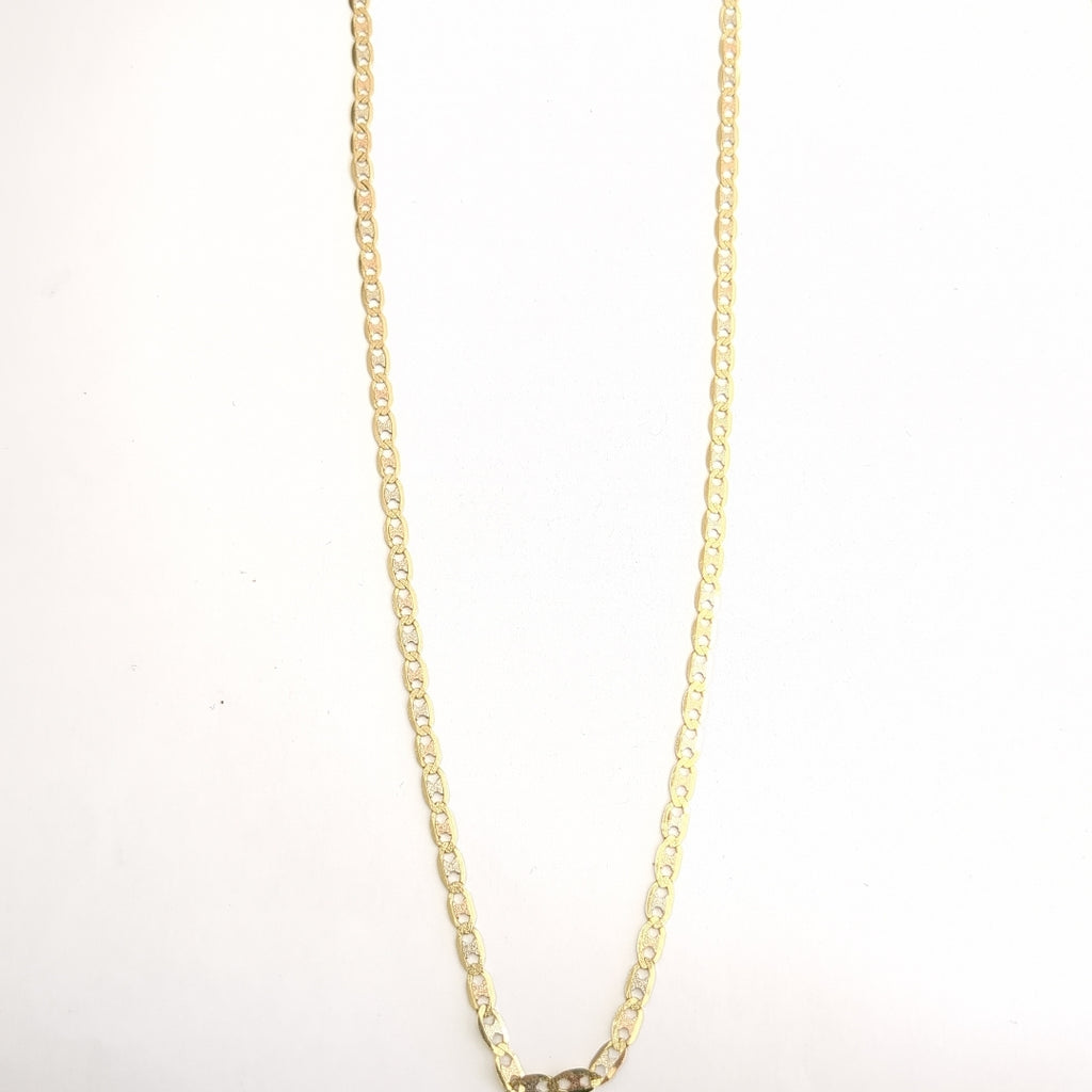 CADENA ORO, ORO COMBINADO 14 K 9.8 GRMS (SEMINUEVO)
