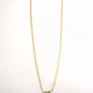 CADENA ORO, ORO COMBINADO 14 K 9.8 GRMS (SEMINUEVO)