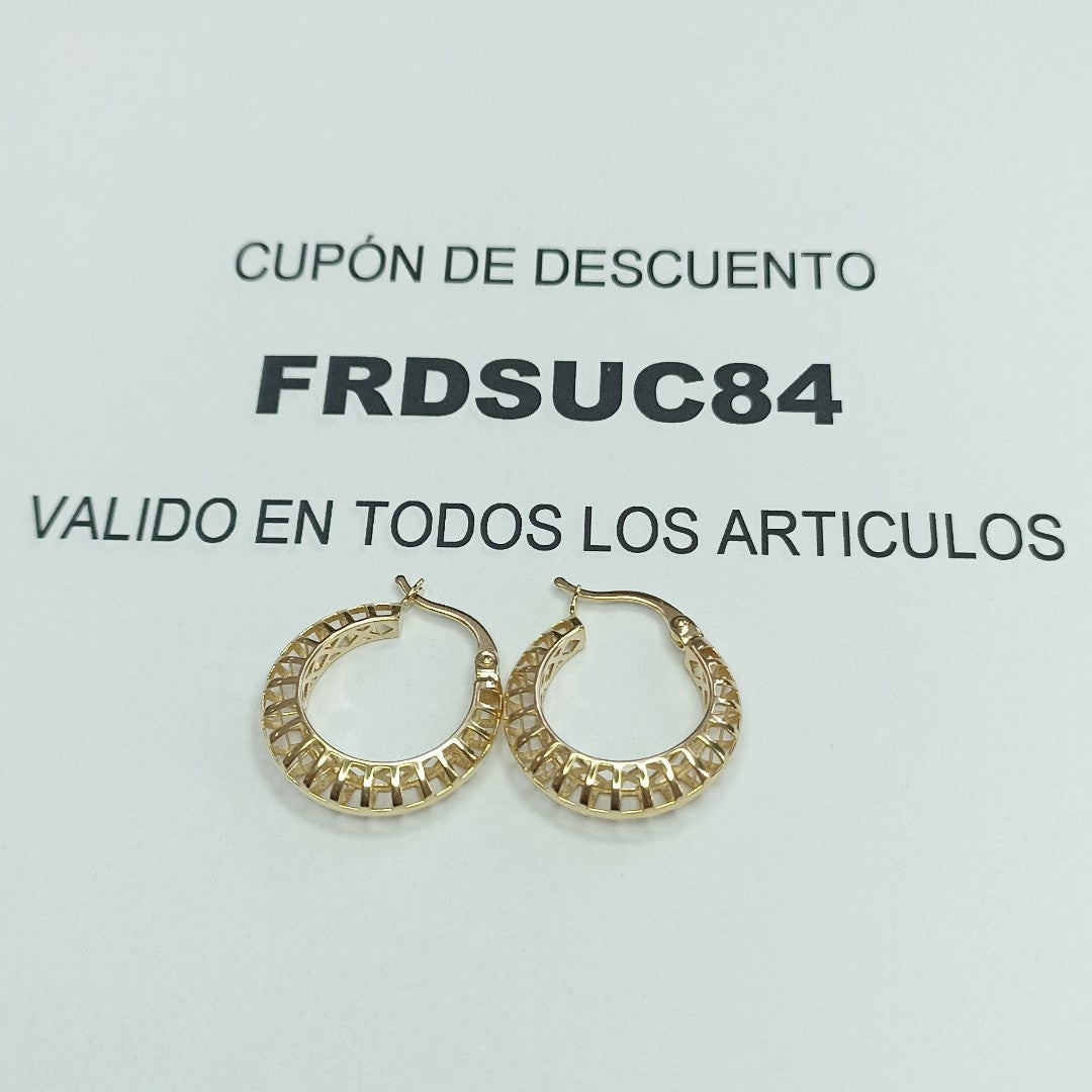 ARRACADAS ORO 14K 2.1 (NUEVO)
