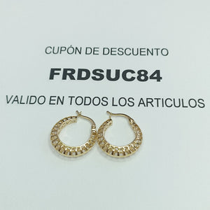 ARRACADAS ORO 14K 2.1 (NUEVO)