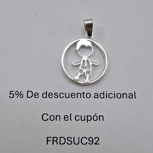 DIJE NIÑO PLATA .925 1.9 GR (NUEVO)