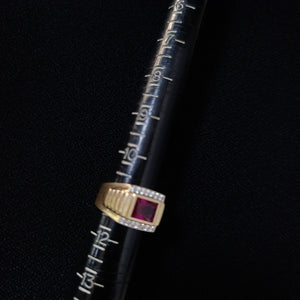 ANILLO ORO 10 K 8 GRMS (SEMINUEVO)