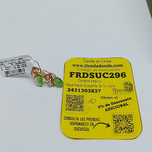 ARETES PAR ORO 10 K 2.1 GRMS (SEMINUEVO)