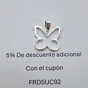 DIJE MARIPOSA PLATA .925 1.7 GR (NUEVO)