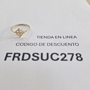 ANILLOS DAMA ORO 14K 1.4 (NUEVO)