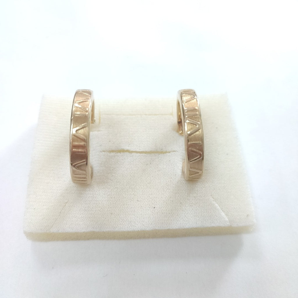 ARRACADAS PAR ORO 14 K 6.7 GRMS (SEMINUEVO)