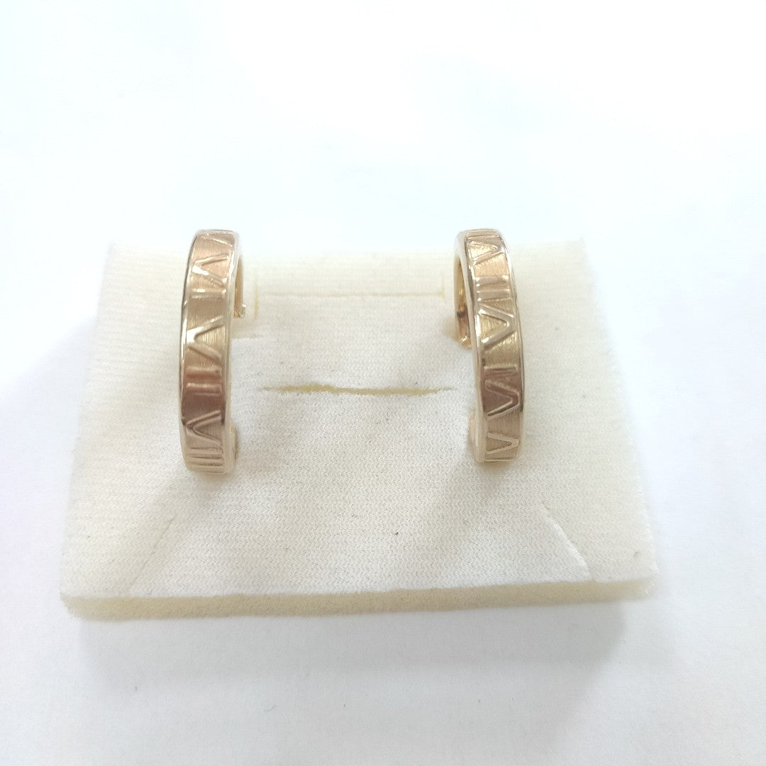 ARRACADAS PAR ORO 14 K 6.7 GRMS (SEMINUEVO)
