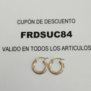 ARRACADAS ORO 14K 1.2 (NUEVO)