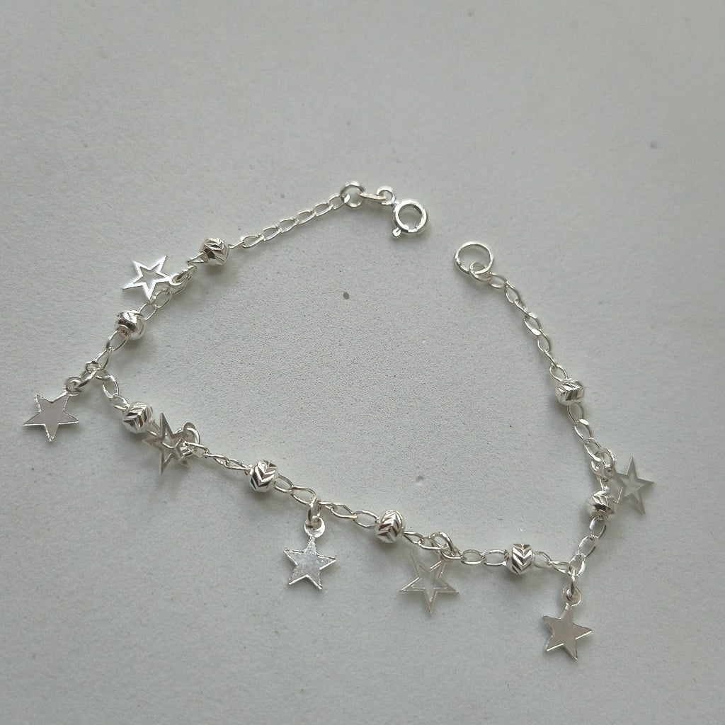 PULSERA TEJIDO ESPECIAL PLATA .925 18 CM 3.1 GR (NUEVO)