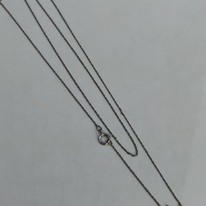 CADENA ORO BLANCO 14 K 0.8 GRMS (SEMINUEVO)