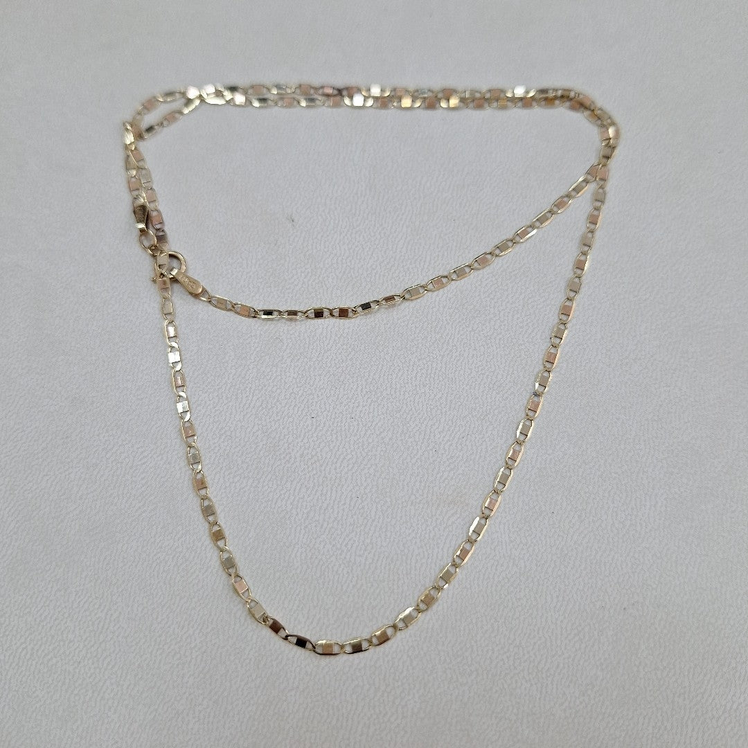 CADENA ORO, ORO COMBINADO 10 K 2.4 GRMS (SEMINUEVO)