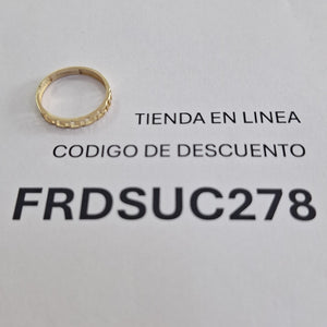 ANILLOS DAMA ORO 14K 1 (NUEVO)