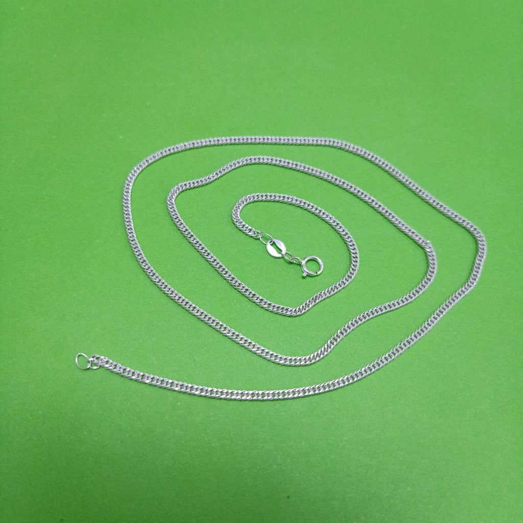 CADENA BARBADA PLATA .925 50 CM 4.22 GR (NUEVO)