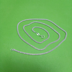 CADENA BARBADA PLATA .925 50 CM 4.22 GR (NUEVO)