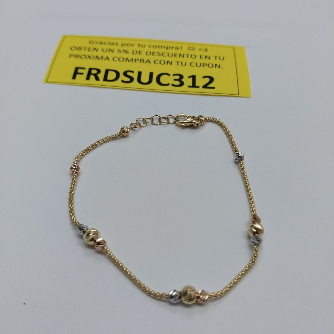 PULSERAS DAMA ORO 14K 2.1 (NUEVO)