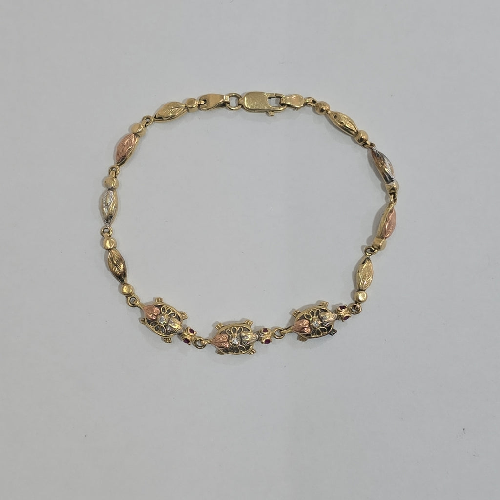 PULSERA ORO 14 K 8,60 GRMS (SEMINUEVO)