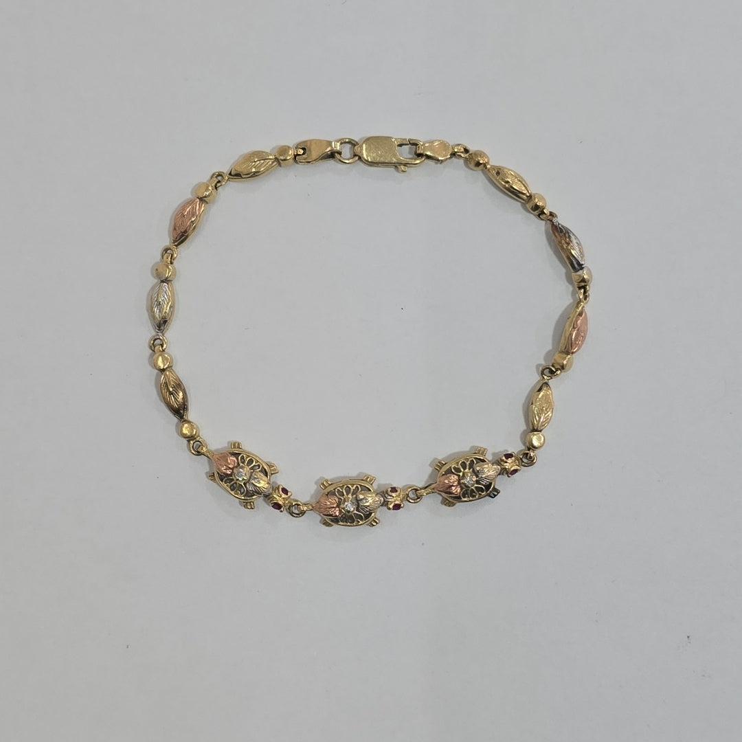 PULSERA ORO 14 K 8,60 GRMS (SEMINUEVO)