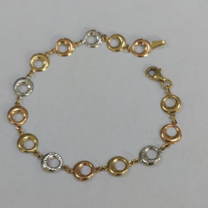 PULSERA ORO 14 K 2.4 GRMS (SEMINUEVO)