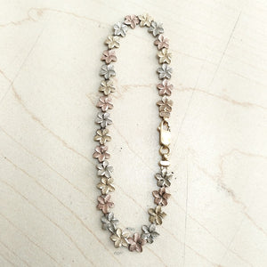 PULSERA ORO COMBINADO 14 K 6.1 GRMS (SEMINUEVO)