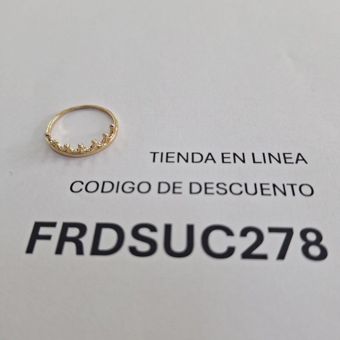 ANILLOS DAMA ORO 14K 1.3 (NUEVO)
