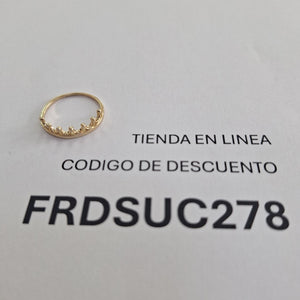 ANILLOS DAMA ORO 14K 1.3 (NUEVO)