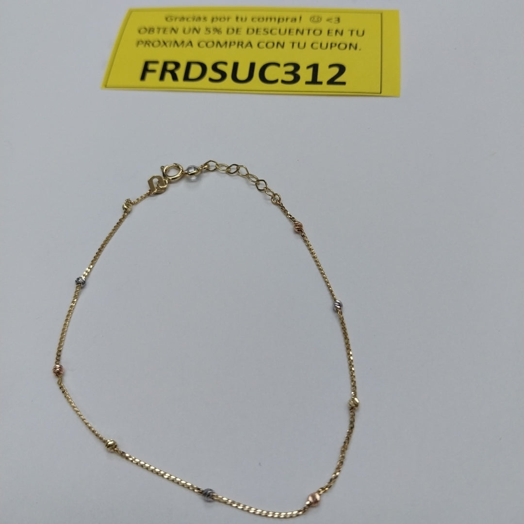 PULSERAS DAMA ORO 14K 1.1 (NUEVO)