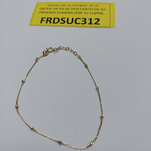 PULSERAS DAMA ORO 14K 1.1 (NUEVO)