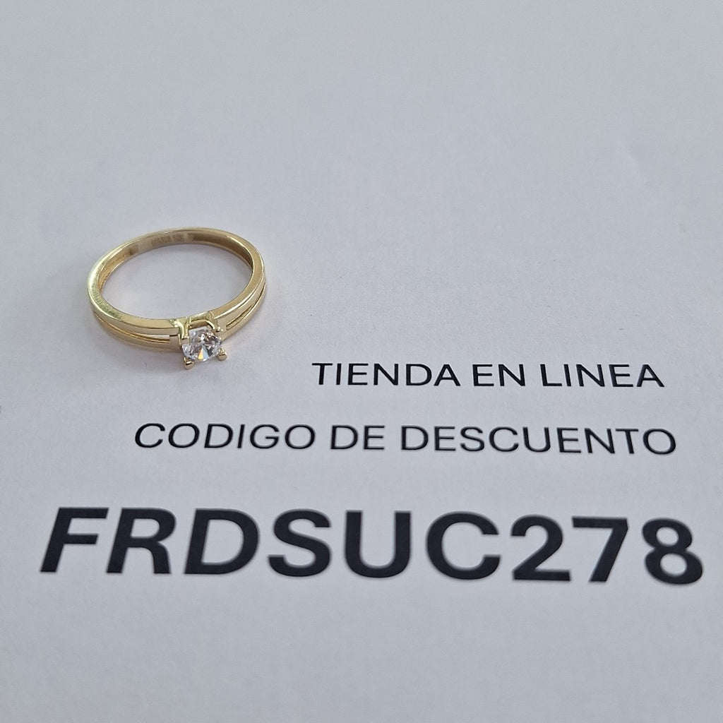 SOLITARIOS ORO 10K 1.6 (NUEVO)