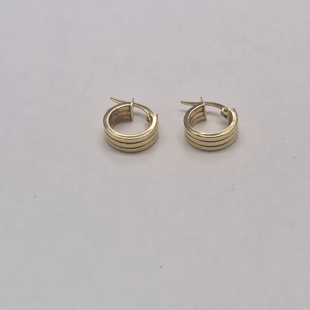 ARRACADAS PAR ORO 14 K 2.4 GRMS (SEMINUEVO)