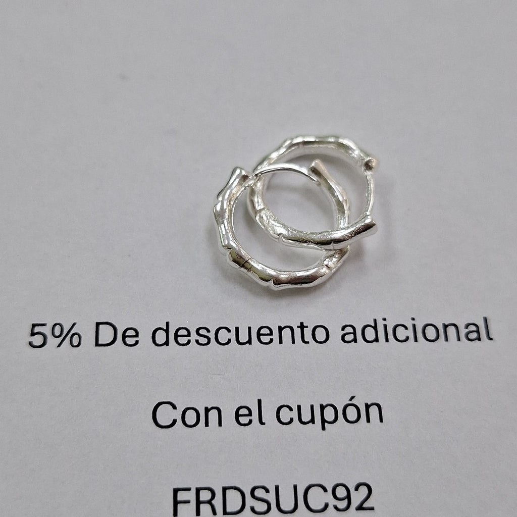 ARRACADAS ESPECIAL PLATA .925 2.9 GR (NUEVO)