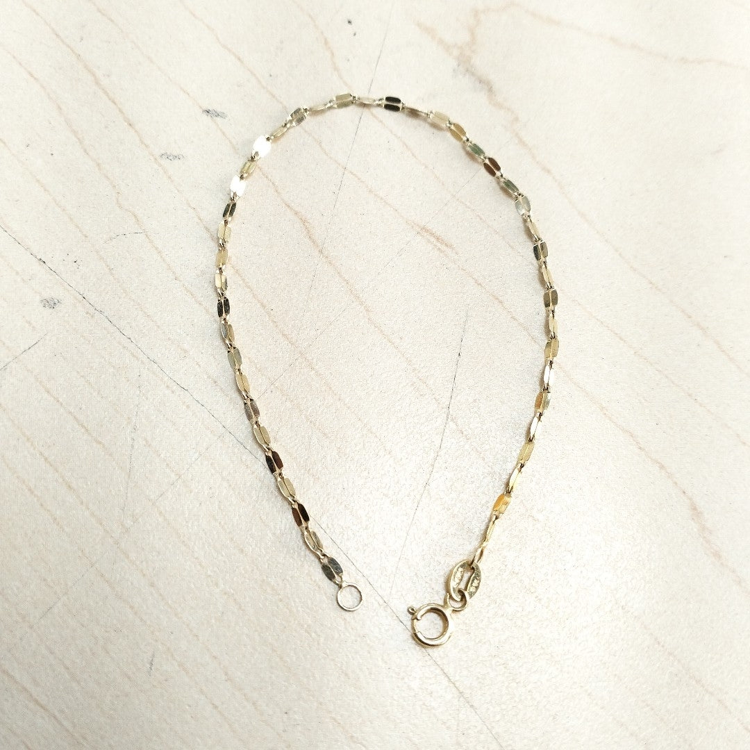 PULSERA ORO 14 K 0.7 GRMS (SEMINUEVO)