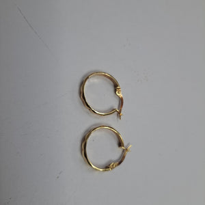 ARRACADAS PAR ORO 14 K 1,30 GRMS (SEMINUEVO)