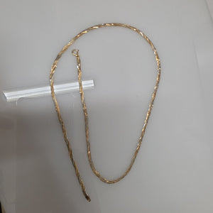 CADENA ORO COMBINADO 14 K 4.1 GRMS (SEMINUEVO)