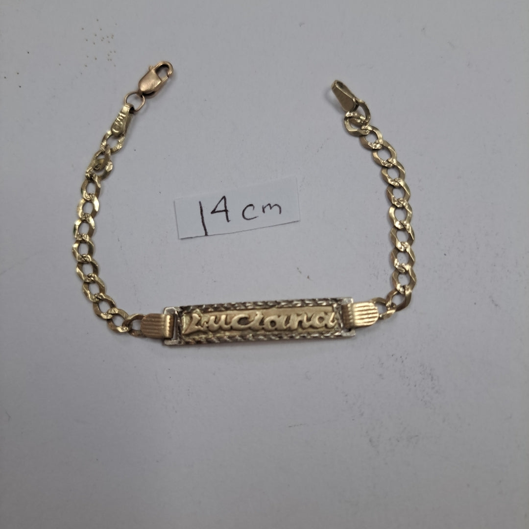 ESCLAVA ORO 10 K 3.2 GRMS (SEMINUEVO)
