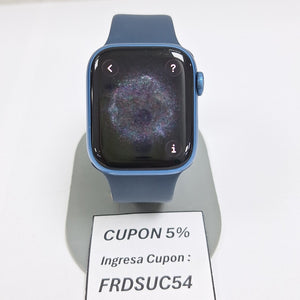 SMARTWATCH APPLE SERIES 7 ALUMINIO A2473 41 MM GPS (SEMINUEVO)