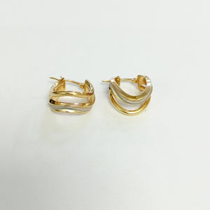 ARRACADAS PAR ORO 14 K 3 GRMS (SEMINUEVO)