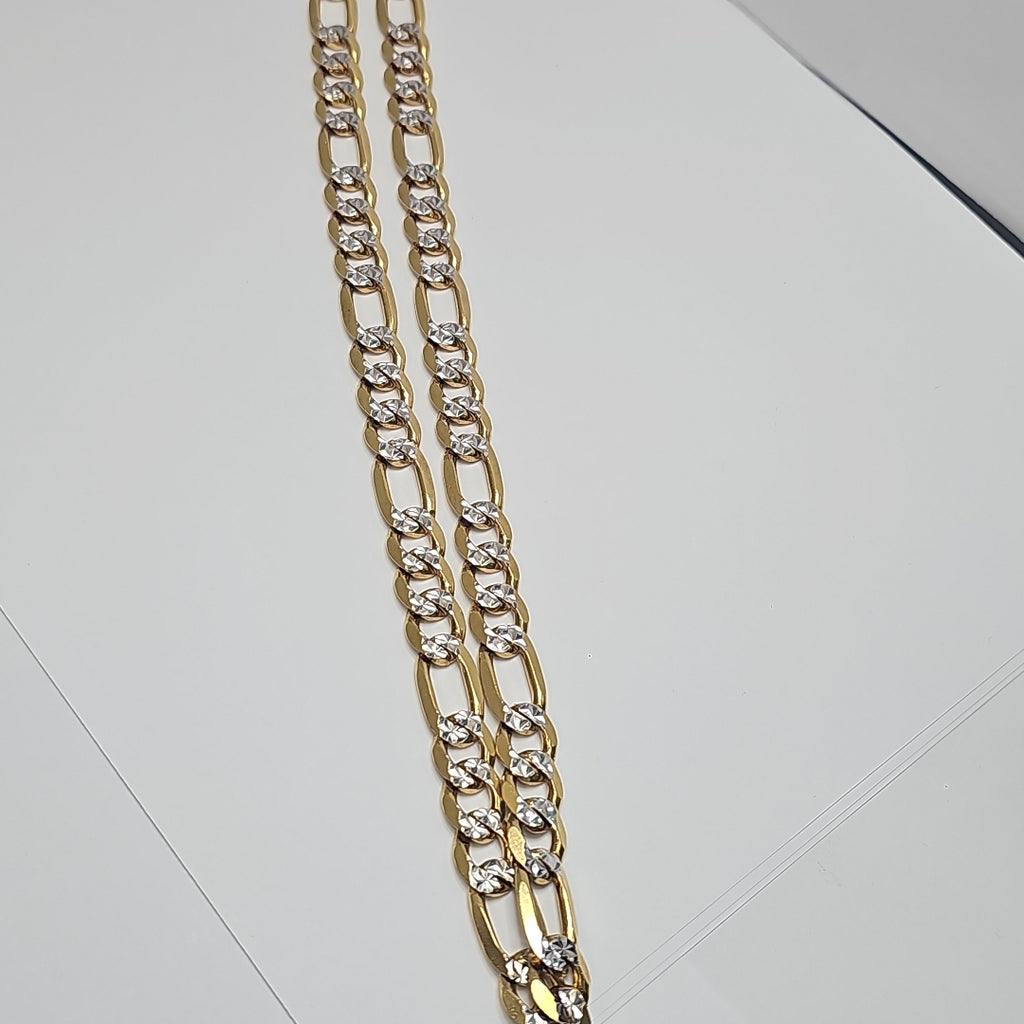 CADENAS CARTIER 3 1 DIAMANTADA ORO 14K 112.3 (NUEVO)