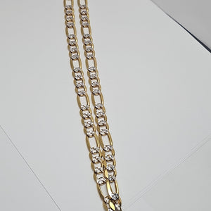 CADENAS CARTIER 3 1 DIAMANTADA ORO 14K 112.3 (NUEVO)