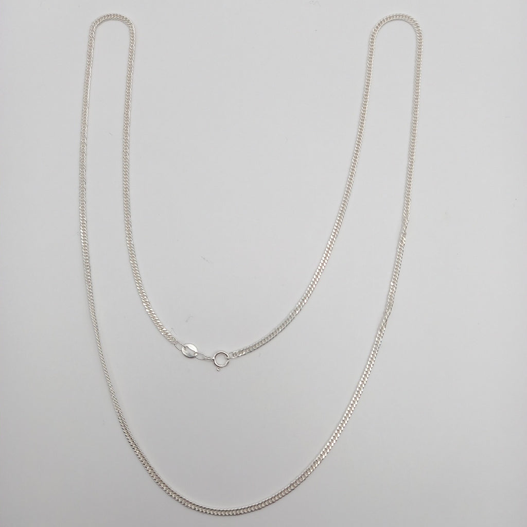 CADENA BARBADA PLATA .925 60 CM 4.82 GR (NUEVO)