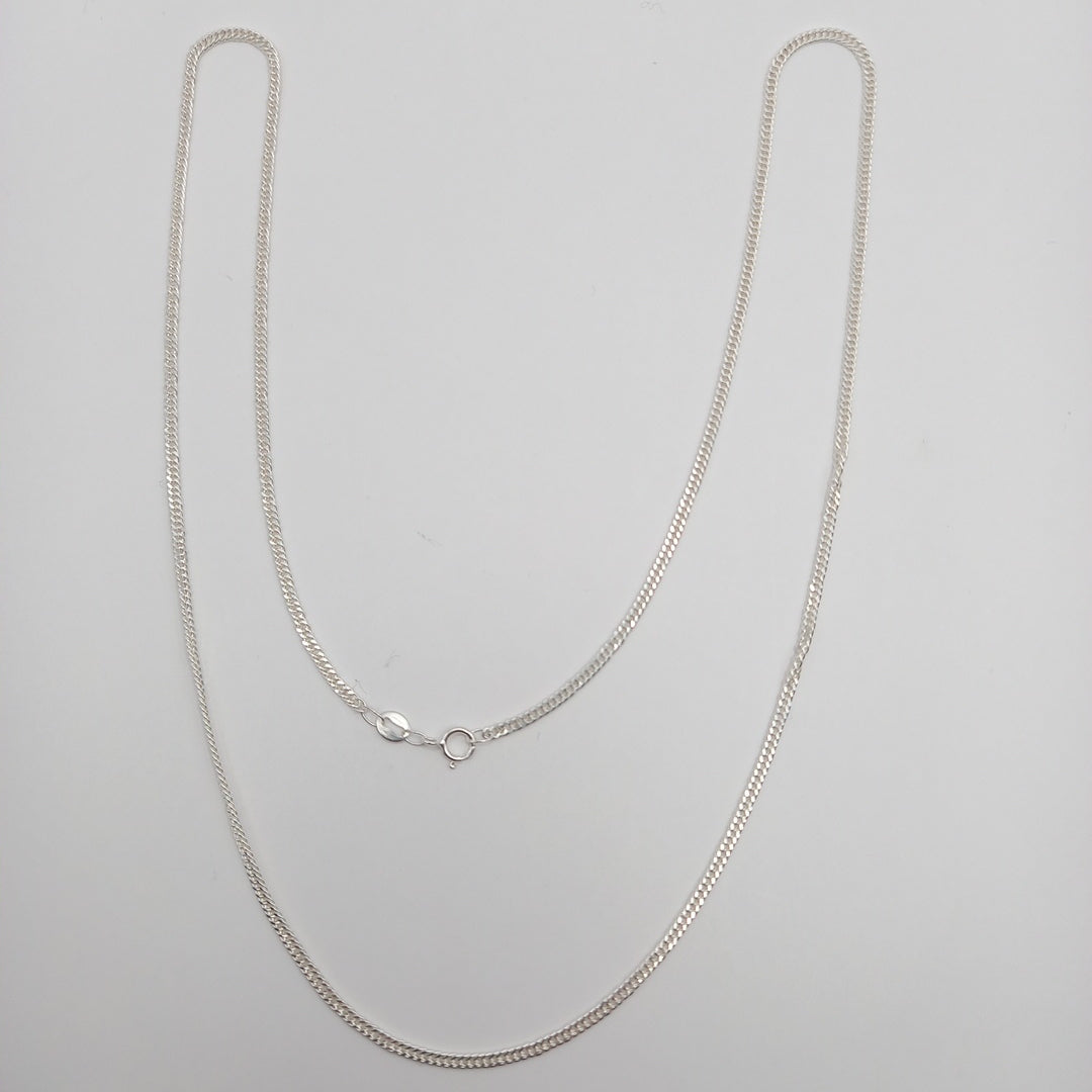 CADENA BARBADA PLATA .925 60 CM 4.82 GR (NUEVO)