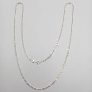 CADENA BARBADA PLATA .925 60 CM 4.82 GR (NUEVO)